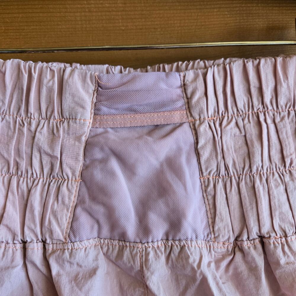 Free People Pink Way Home Short High Waist XS Blush Rose Workout Athletic Bottom - Picture 5 of 6